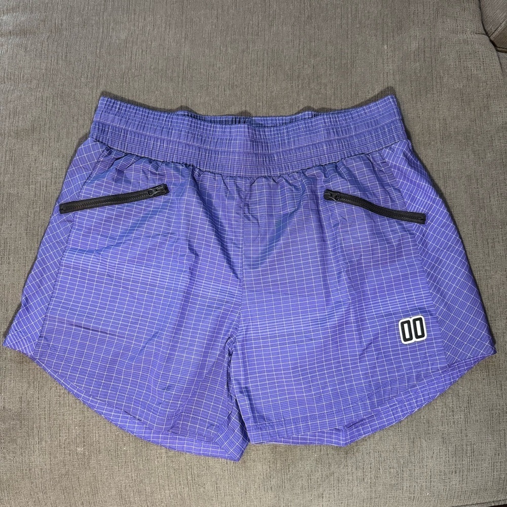 Women's Adidas Purple Golf Shorts